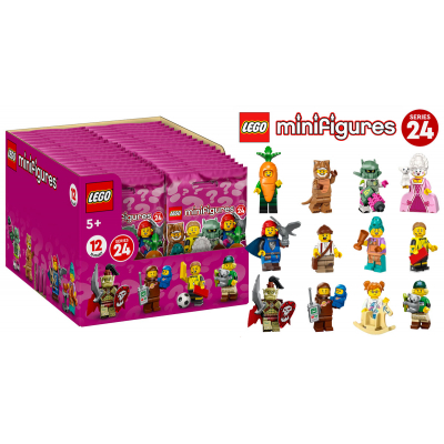 LEGO MINIFIGURES 71037 SERIA 24  nowy pełny karton 36 figurek