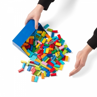 Zestaw szufelek LEGO z rozdzielaczem (Niebieska/czerwona)