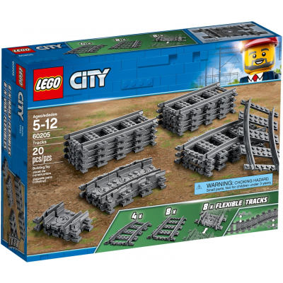 LEGO CITY 60205 TORY PROSTE I ZAKRĘTY