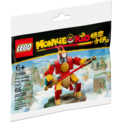 LEGO 30344 Monkie Kid Bojowy minimech Monkey Kinga