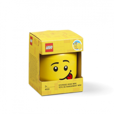 Pojemnik mini głowa LEGO Chłopiec Głuptasek 40331726