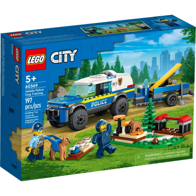 LEGO CITY 60369 Szkolenie psów policyjnych w terenie