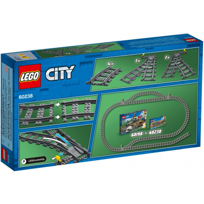LEGO CITY 60238 ZWROTNICE I ZAKRĘTY