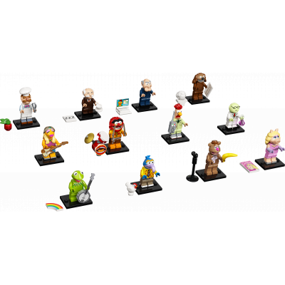 LEGO 71033 Muppety  KOMPLET 12 FIGUREK + torebka