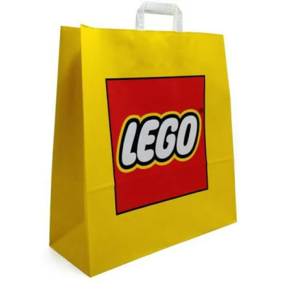 Torba torebka papierowa prezentowa LEGO 41x34x11,5 cm ŚREDNIA