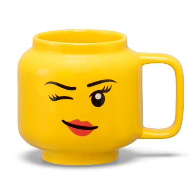 Ceramiczny kubek LEGO dziewczynka - oczko