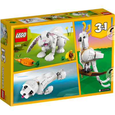 LEGO CREATOR 31133 Biały królik