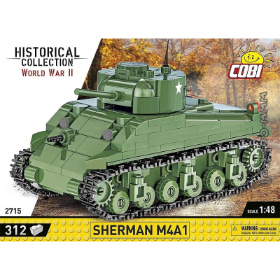 COBI HC WWII 2715 SHERMAN M4A1