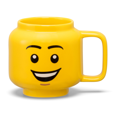 Ceramiczny kubek LEGO uśmiechnięty chłopiec