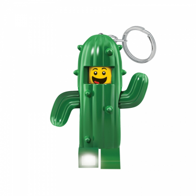 Brelok LED do kluczy z latarką LEGO Kaktus LGL-KE157