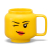 Ceramiczny kubek LEGO dziewczynka - oczko